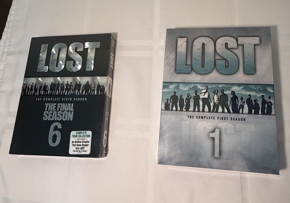 Lost The Complete First Season 1 & Sixth Final Season 6 DVD Box Sets NEW SEALED